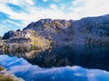 Lago Nero, Cornisello, Brenta Dolomites, north Italy Royalty Free Stock Photo