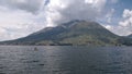 Lago San Pablo and Cerro Imbabura, Ecuador