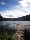 Lago Tinquilco, parque nacional Huerquehue, PucÃÂ³n, Chile.