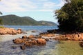 Lagoa azul ilha grande rio de janeiro state brazil