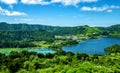 Lagoa das Sete Cidades, Lagoon of the Seven Cities, SÃÂ£o Miguel Island, Azores, AÃÂ§ores, Portugal, Europe