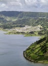 Lagoa das Sete Cidades on Sao Miguel Island Royalty Free Stock Photo