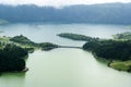 Lagoa das Sete Cidades, Sao Miguel, Portugal Royalty Free Stock Photo