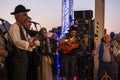 Alentejo singers and players on a rural fair
