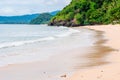 Lagoon Andaman Sea with a sandy beach, beautiful Krabi resort Royalty Free Stock Photo