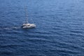 Lagoon catamaran in the Mediterranean