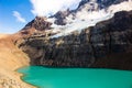 Lagoon in Cerro Castillo Austral Road Royalty Free Stock Photo