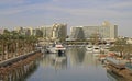 The lagoon in city Eilat Royalty Free Stock Photo