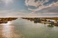 Lagoon of Comacchio, Italy Royalty Free Stock Photo