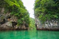 Lagoon Koh Hong, Krabi, Thailand Royalty Free Stock Photo