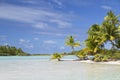 Lagoon at Les Sables Roses (Pink Sands), Tetamanu, Fakarava, Tuamotu Islands, French Polynesia Royalty Free Stock Photo