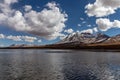 Lagoon with mountains in the Alitplano Plateau, Bolivia