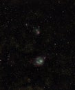 Lagoon Nebula, astrophotography, starry night