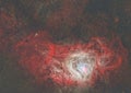 Lagoon Nebula M8 Royalty Free Stock Photo