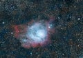 The Lagoon Nebula. Messier 8 Royalty Free Stock Photo