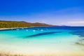 Lagoon on Sakarun beach on Dugi Otok island, Croatia Royalty Free Stock Photo