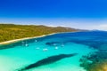 Lagoon on Sakarun beach on Dugi Otok island, Croatia Royalty Free Stock Photo