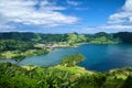 Lagoon of the Seven Cities, Sao Miguel island, Azores Royalty Free Stock Photo