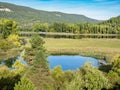 Lagoon of Una, Cuenca mountain range, Spain Royalty Free Stock Photo