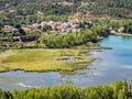Lagoon of Una, Cuenca mountain range, Spain Royalty Free Stock Photo