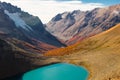 Lagoon and Valley in Cerro Castillo Royalty Free Stock Photo