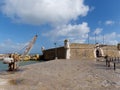 LAGOS, ALGARVE/PORTUGAL - MARCH 5 : Fort Ponta da Bandeira in La