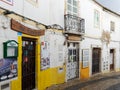 LAGOS, ALGARVE/PORTUGAL - MARCH 5 : Old Restaurant and Bar in La Royalty Free Stock Photo