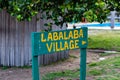 Lagos Beaches; A sign post in La campagne tropical beach resort Ibeju Lekki