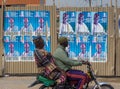 Lagos is littered with election campaign posters.