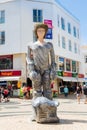 Lagos, Portugal - April, 23, 2017: Statue of Dom Sebastiao in La