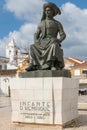 Statue of Infante Dom Henrique Royalty Free Stock Photo