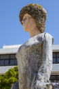 Dom Sebastiao Statue in Lagos Portugal Royalty Free Stock Photo