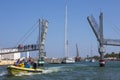 The Pedestrian Drawbridge at Marina de Lagos