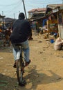 The Lagos street rider in Nigeria
