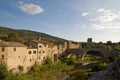 Lagrasse in the Languedoc Royalty Free Stock Photo