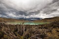 Laguna Amarga in Torres Del Paine Royalty Free Stock Photo