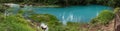 Laguna Azul on Rio Celeste in Parque Nacional Volcan Tenorio in Costa Rica