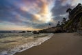 Laguna Beach Sunset Royalty Free Stock Photo