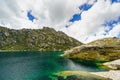 Laguna Churup in Huascaran national park Royalty Free Stock Photo