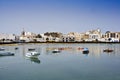 Laguna at the city of Arrecife Royalty Free Stock Photo