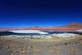 Laguna Colorada Bolivia, fisheye prespective