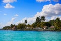 Laguna de Bacalar Lagoon in Mayan Mexico Royalty Free Stock Photo