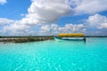 Laguna de Bacalar Lagoon in Mayan Mexico Royalty Free Stock Photo