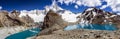 Laguna de Los Tres and Laguna Sucia, Argentina Royalty Free Stock Photo