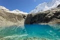 Laguna 69, Huascaran National Park - Huaraz - Peru Royalty Free Stock Photo