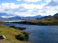 Laguna Inge and Lago Nordenskjold, parque Torres del Paine, patagonia, Chile Royalty Free Stock Photo