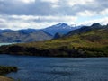 Laguna Inge, parque Torres del Paine, patagonia, Chile Royalty Free Stock Photo