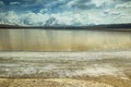 Laguna lejia (bleach lake) in Atacama region Royalty Free Stock Photo