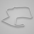 Laguna Seca Circuit for motorsport and autosport