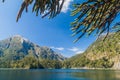 Laguna Toro lake in National Park Huerquehue